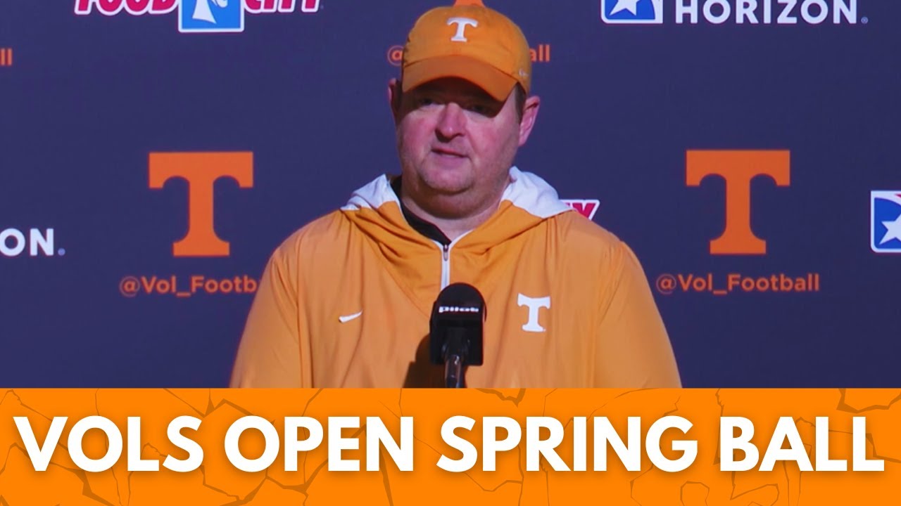 Josh Heupel's Press Conference to open Tennessee Football Spring Practice