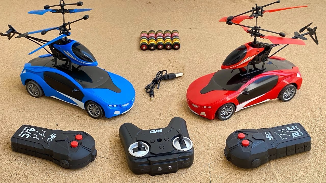 Best Lamborghini RemoteControl RC Car with   Rechargeable RC Flying Helicopter & Aeroplane Unboxing😍