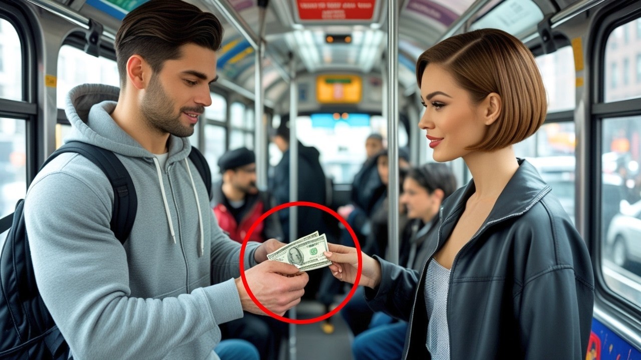 „Er gab ihr Geld für den Bus – ahnte nicht, dass sie CEO-Millionärin war… und sich verliebte!“
