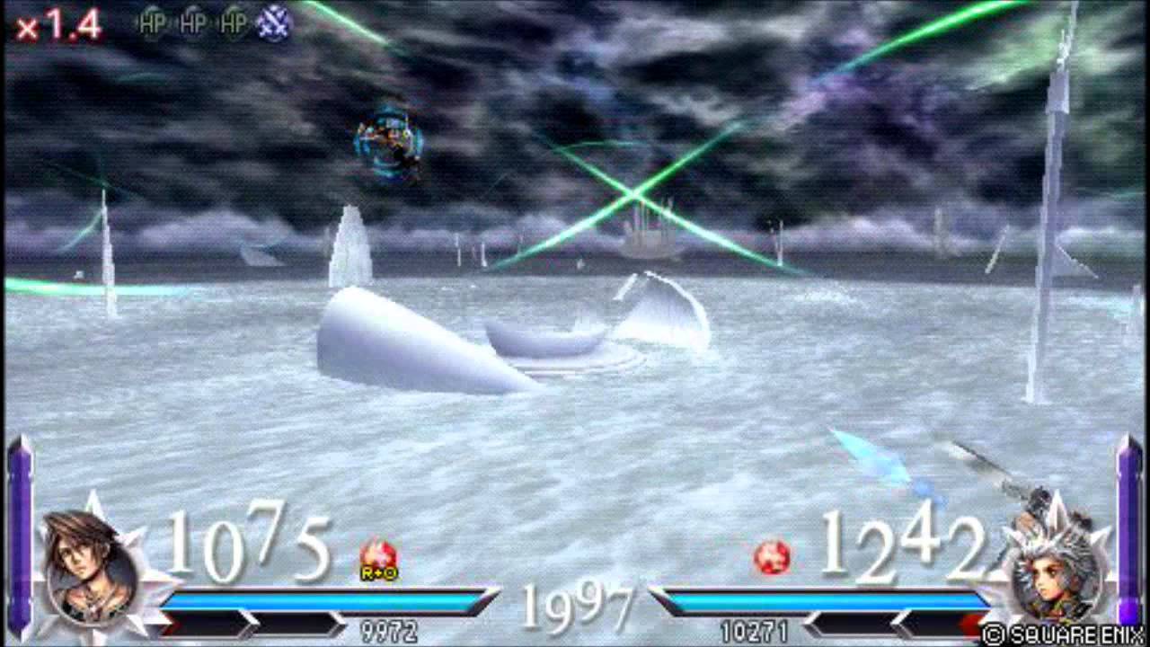 [Dissidia 012 Online] Squall[Jet] vs Onion Knight[Truth] M1, M2 and M3