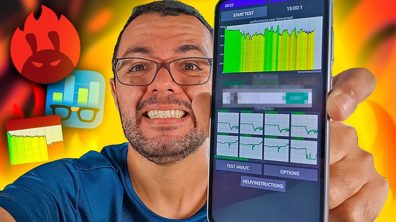 GALAXY S23 FE: DESEMPENHO nos Testes BENCHMARKS! (Coloquei pra TORRAR)
