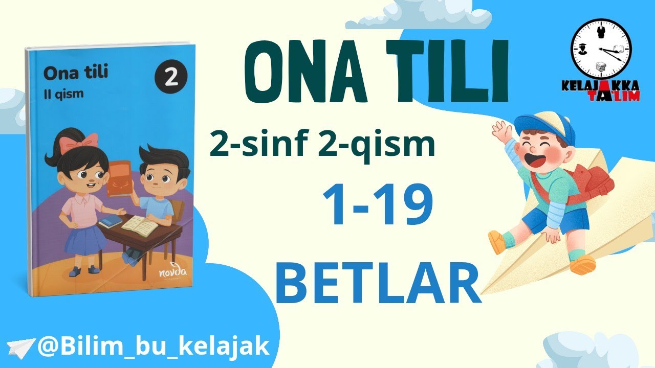 2-sinf 2-chorak 1-19 betlar