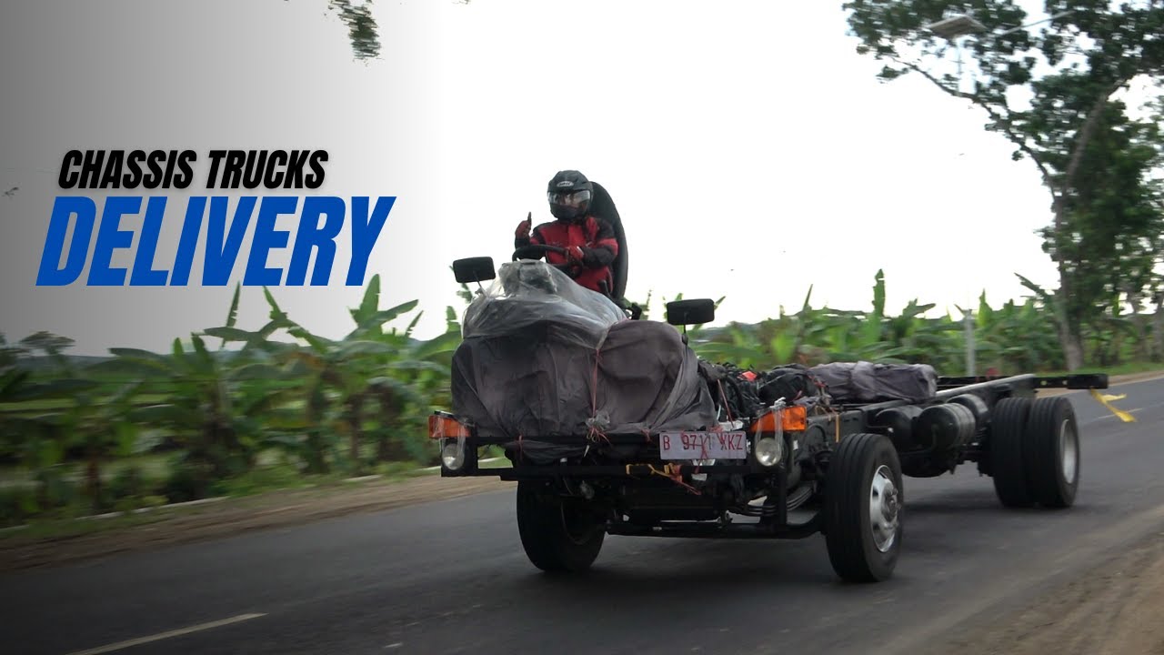Indonesian truck chassis delivery - Compilation of trucks in Java Island