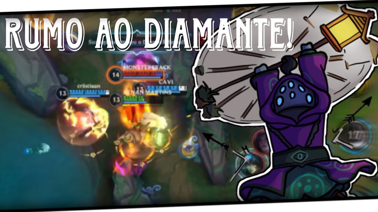 RUMO AO DIAMANTE - WILD RIFT - S19 ESMERALDA 1⁴