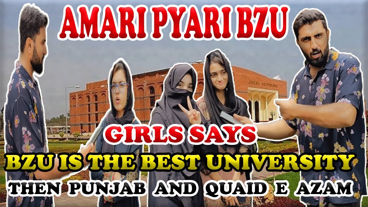 Top Universities Of Pakistan | Experience in BZU | Funny Interview | Vlog | Friendography