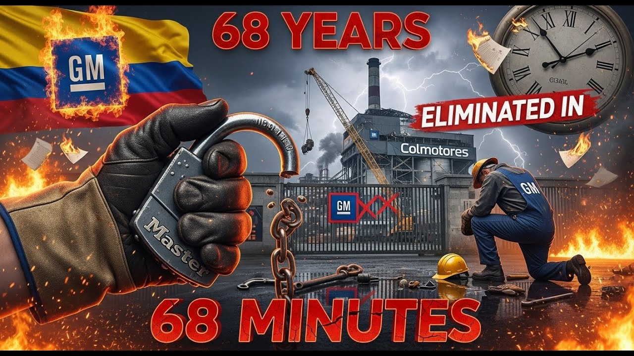 EL DOMINIO INDUSTRIAL de GM en Colombia: ELIMINÓ DECENAS DE PLANTAS TRANSMISIONES POR 10 AÑOS