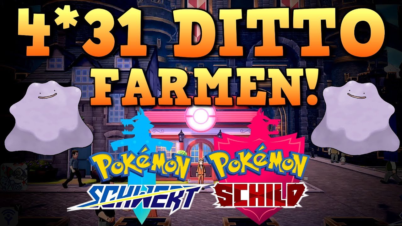 4*31 DVs DITTO FARMEN! Pok&eacute;mon Schwert ⚔️ Schild 🛡️ [Guide/Tutorial]