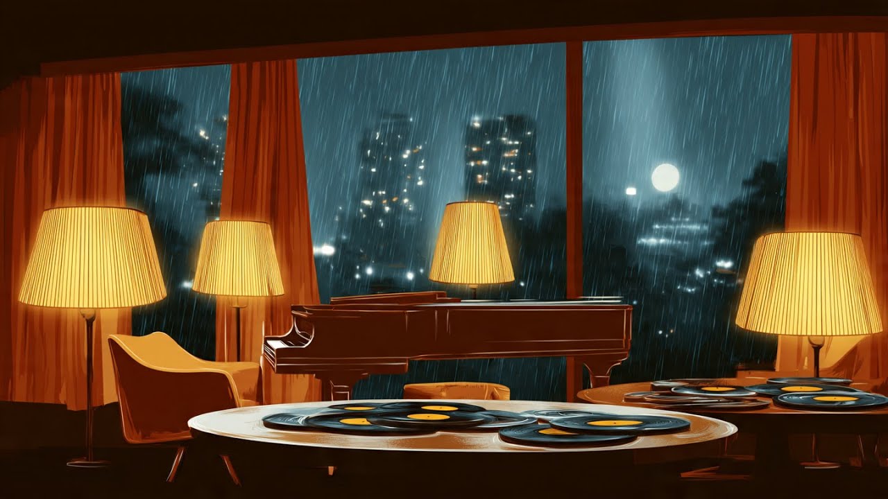 🎉 Cozy Vintage New Year Jazz | Warm Retro Lounge Vibes (1950s–1970s)