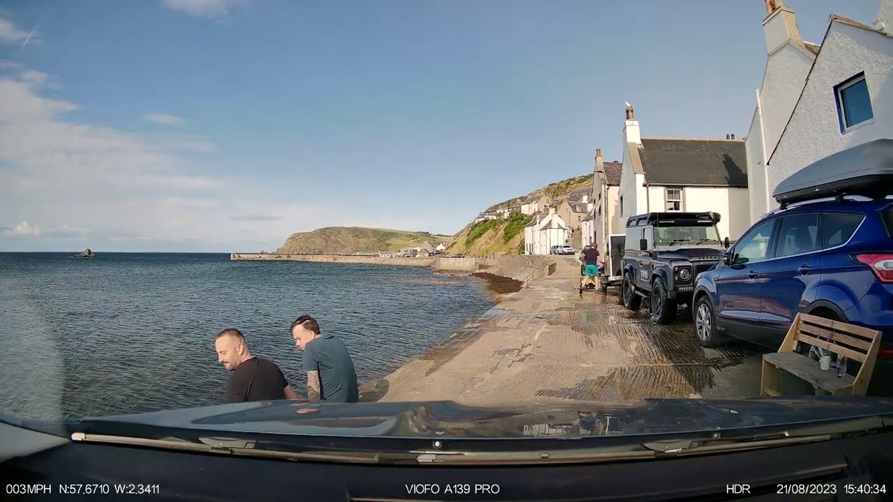 The Scariest Road In The UK | Gardenstown, Scotland