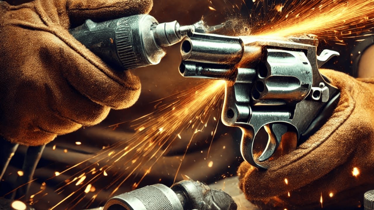 Restauro Revolver British Bulldog 1882: conservazione, ruggine, antiquariato, armi, storia revolver