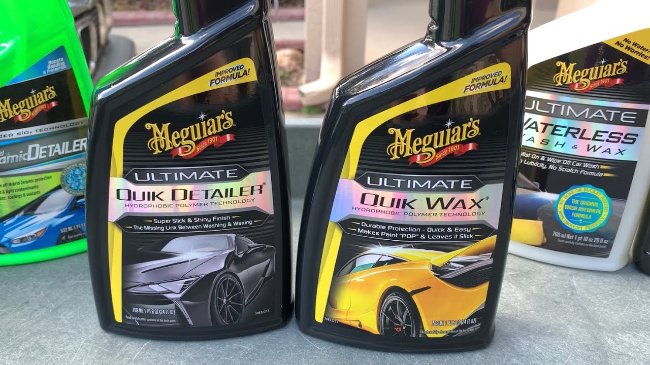 Новое и улучшенное | Воск Ultimate Quik от Meguiar's | Детейлер Ultimate Quik