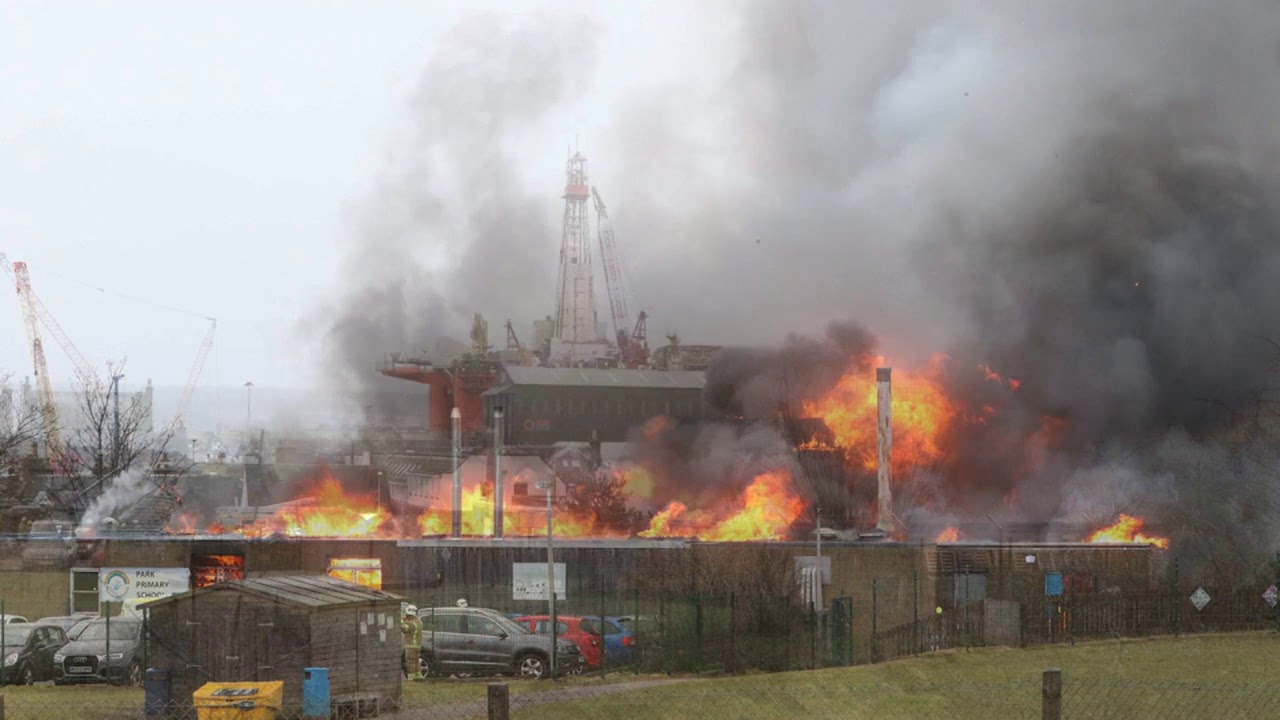 In pictures: Fire breaks out at Park Primary School in Invergordon