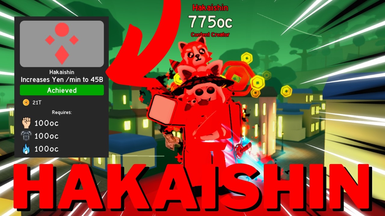 Я потратил 500 часов, чтобы достичь уровня *Хакаишин* в ANIME FIGHTING SIMULATOR ENDLESS!! (AFSE)