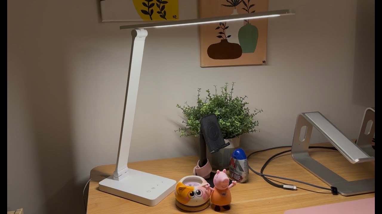 Lepro LED Desk Lamp, Table Lamps Home Office, Dimmable, Touch Control Office Lamp