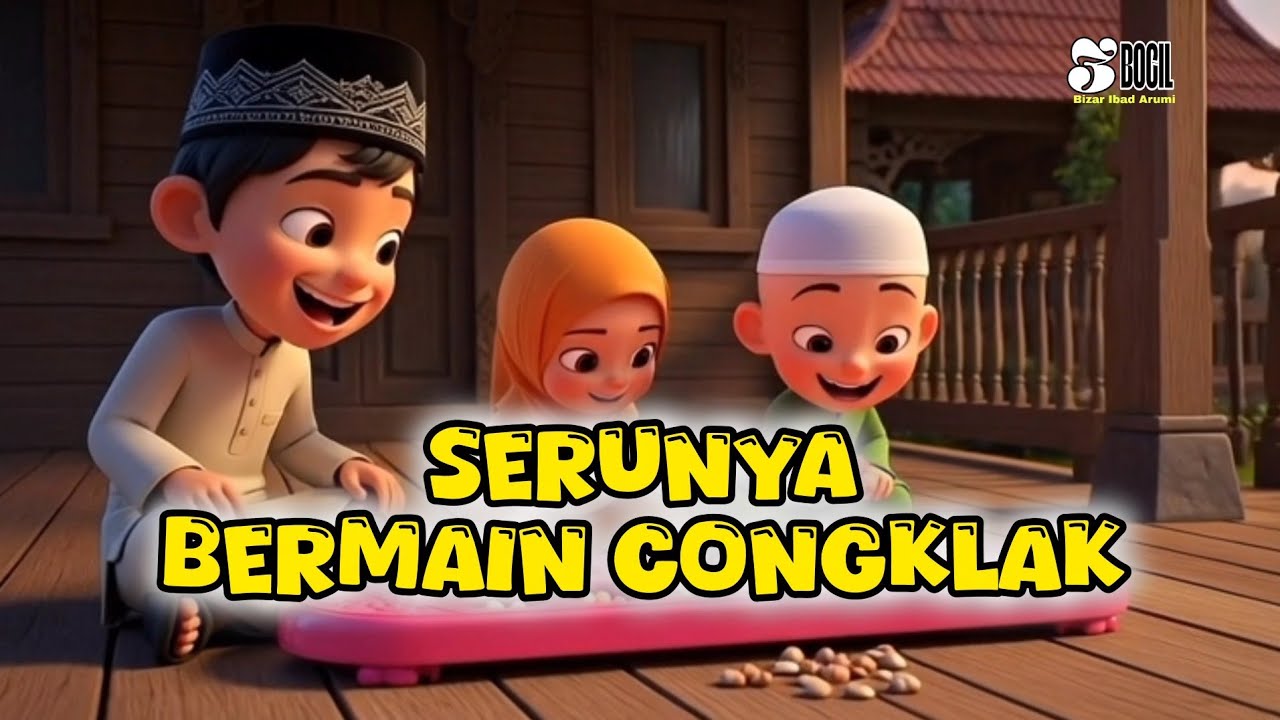 SERUNYA, Bermain Congklak #animasi3d #animasilucu #animasianak 