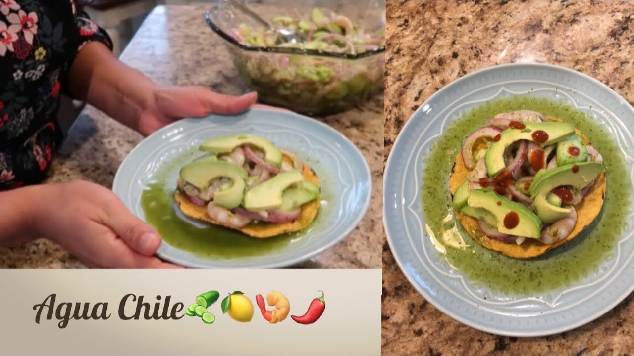 RECETA DE AGUACHILE DE CAMARÓN🤤😋