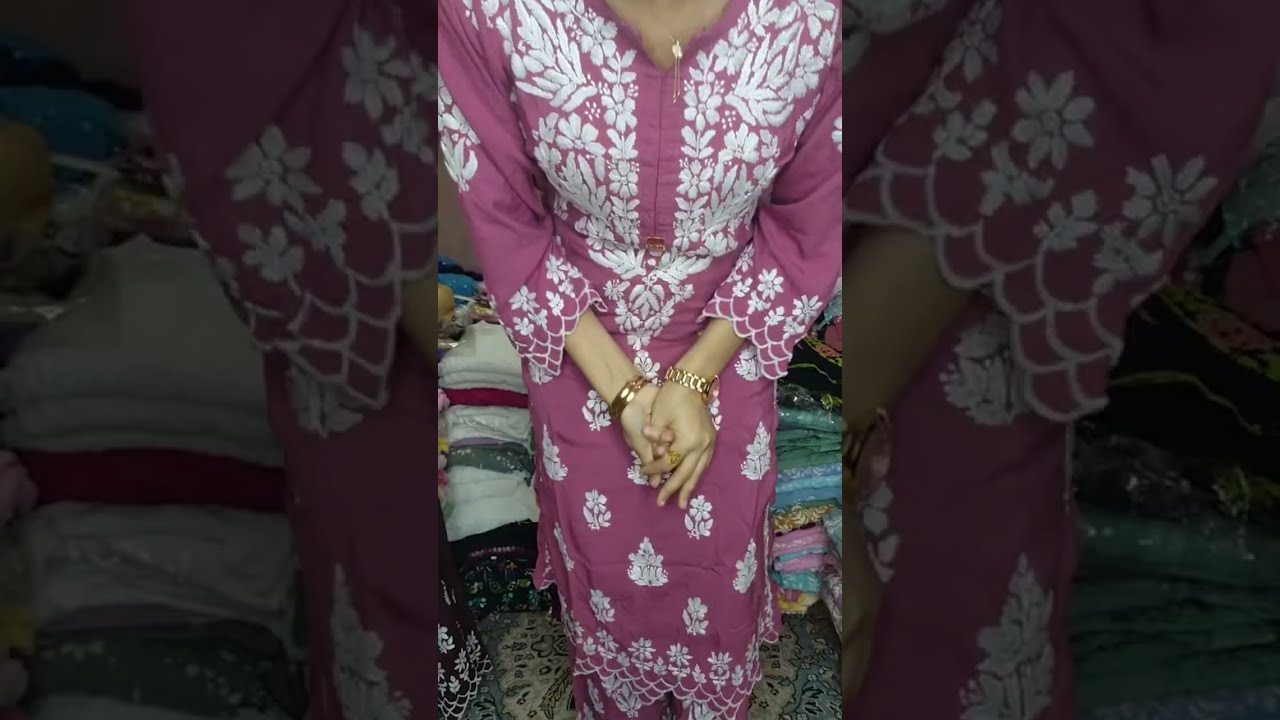 Chikankari fashion is live