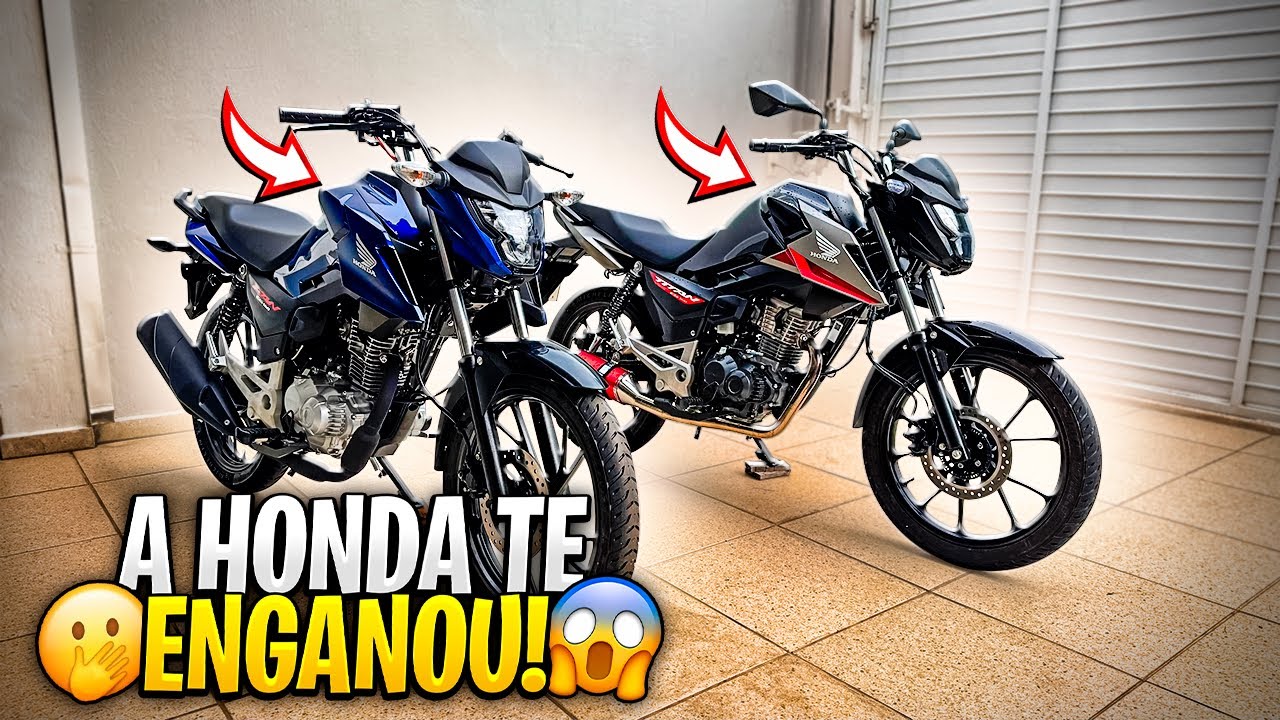 A HONDA NUNCA VAI TE CONTAR ISSO FAN 160 2025 vs TITAN 160 2025