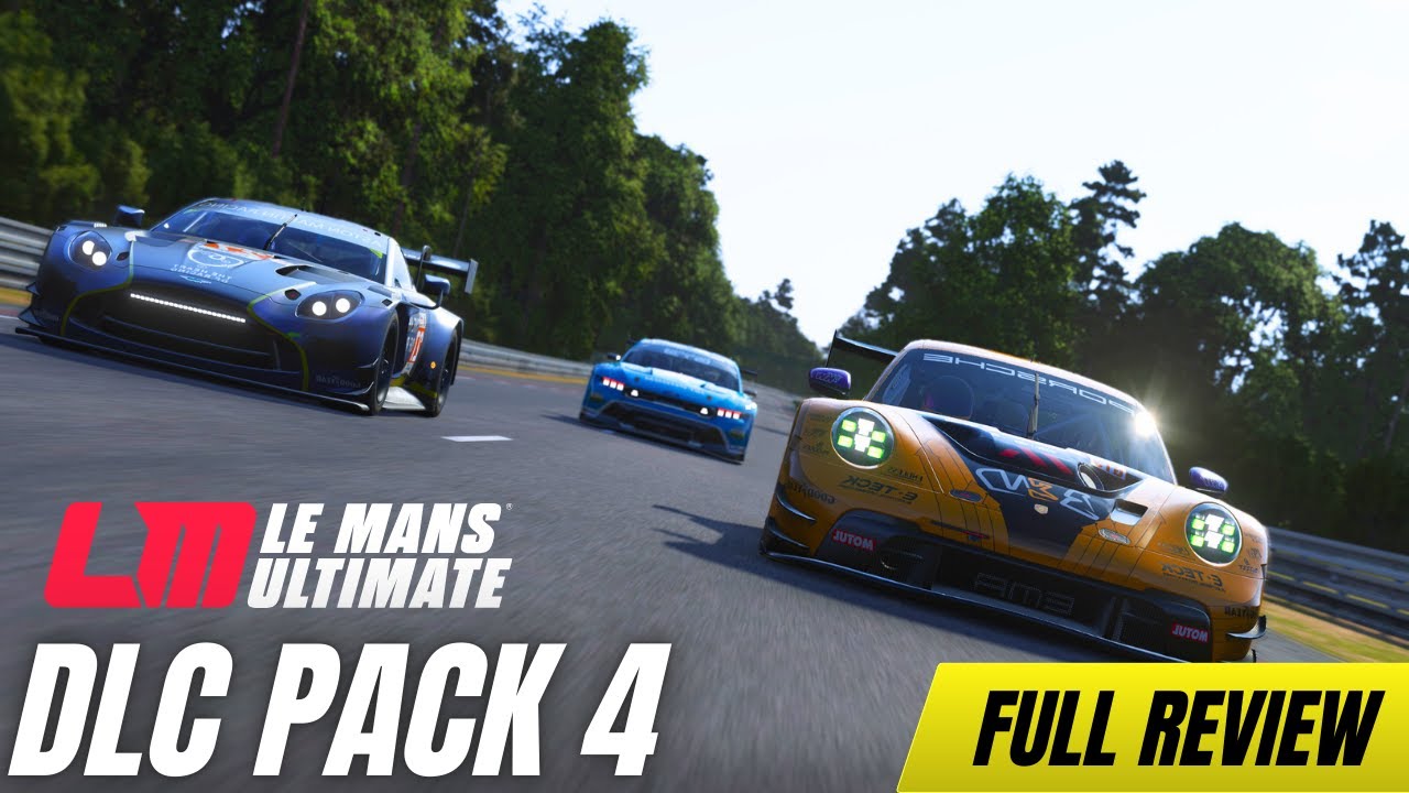 Обзор и демонстрация пакета DLC Le Mans Ultimate 4 — протестированы все НОВЫЕ GT3!