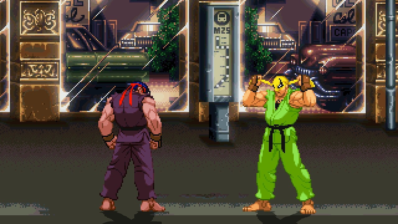 MUGEN - ShinSmoke's Evil Ryu vs. Ironfist - Download