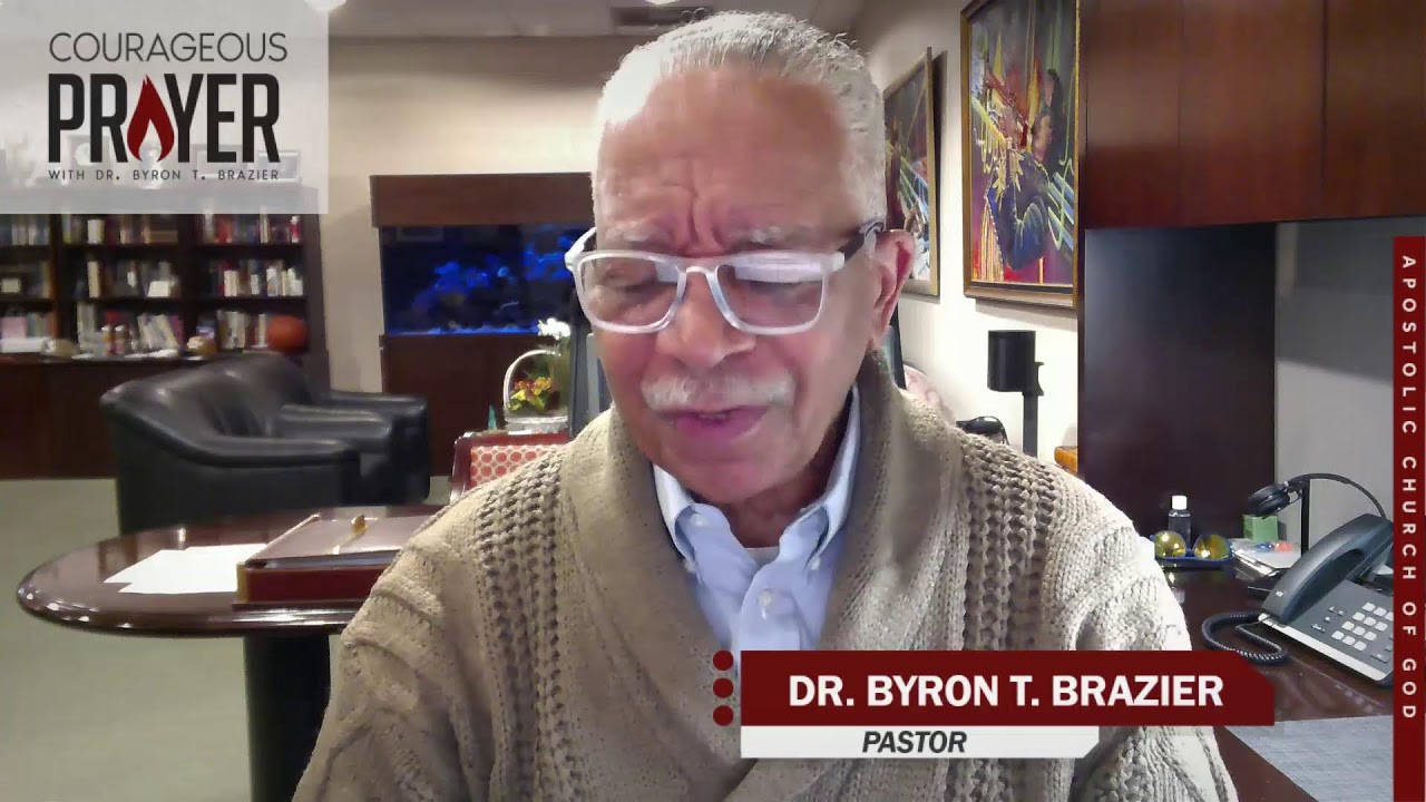 Courageous Prayer with Dr. Brazier @8:00am | March 9, 2026