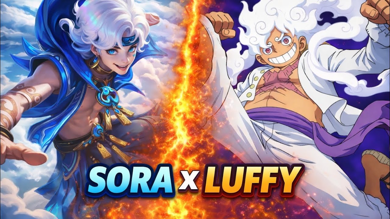 Sora x luffy | Mobile legends sora gameplay 