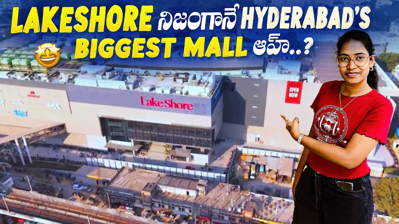 New shopping mall in Hyderabad | Lakeshore mall | Mounikarajesh Vlogs 