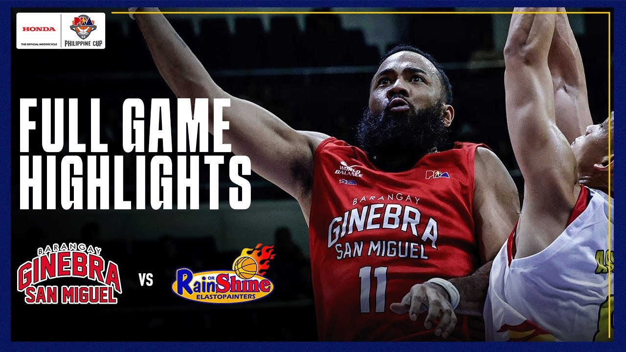 GINEBRA vs RAIN OR SHINE | FULL GAME HIGHLIGHTS | PBA SEASON 48 PHILIPPINE CUP | MARCH 8, 2024