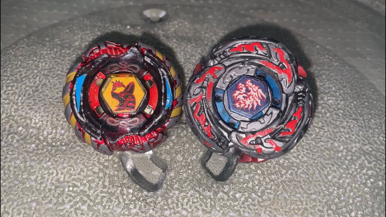 L Drago Destructor vs Mercury Anubis - Intense Beyblade Battle 