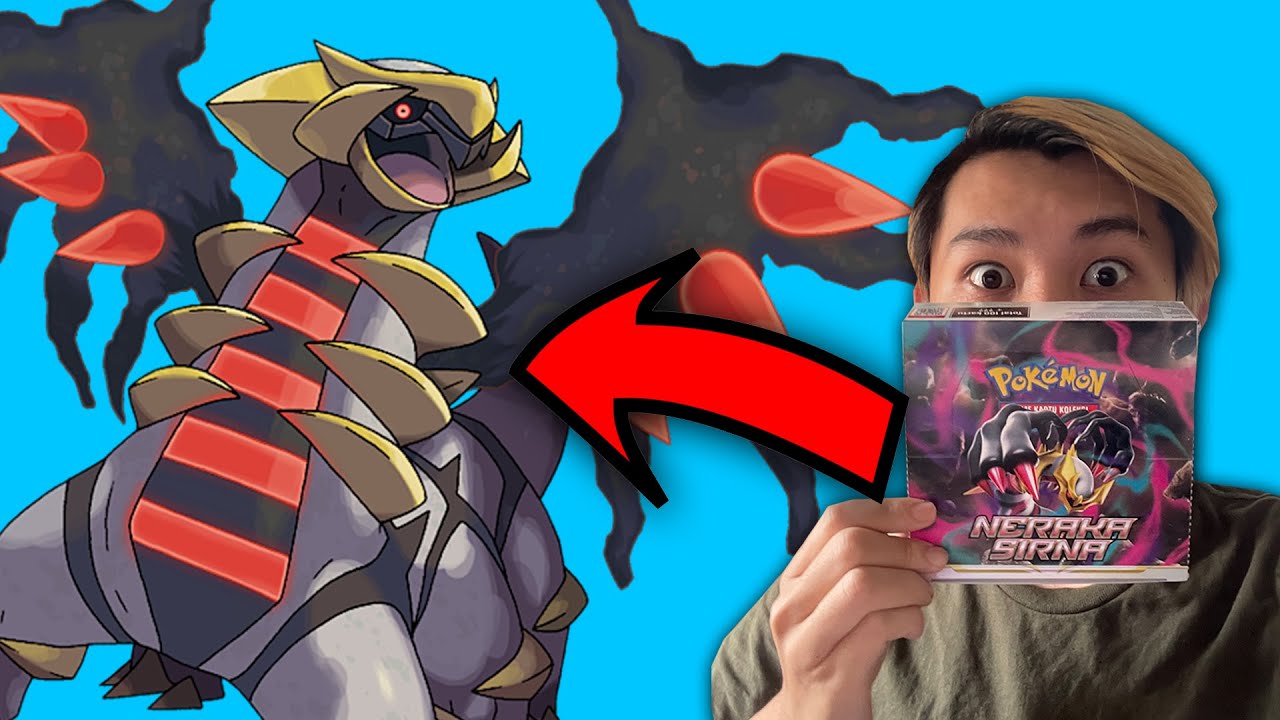 AKHIRNYA GW BUKA SET TERBARU TCG POKEMON NERAKA SIRNA! DAPET GIRATINA KAH?