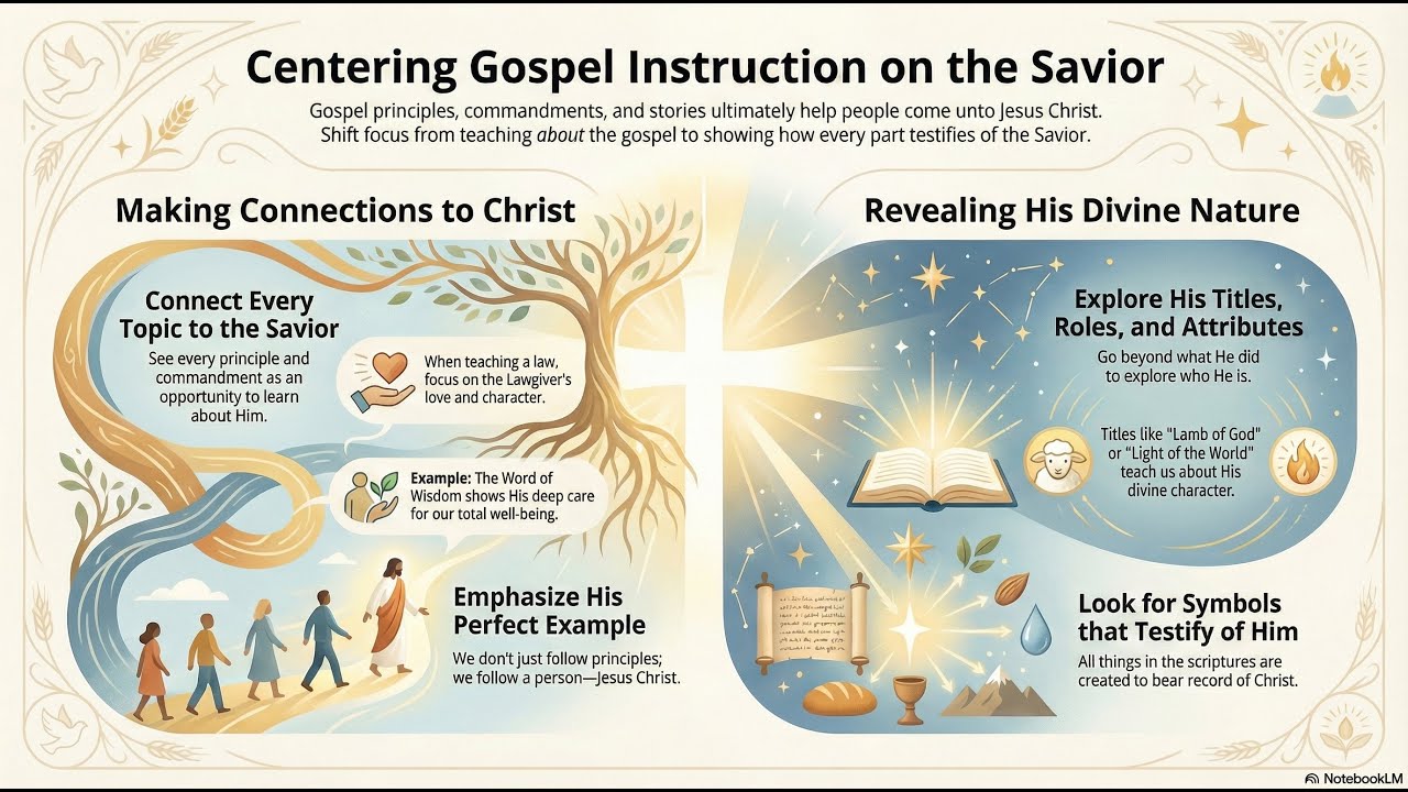 Teach about Jesus Christ No Matter What You Are Teaching - Teaching in the Savior’s Way