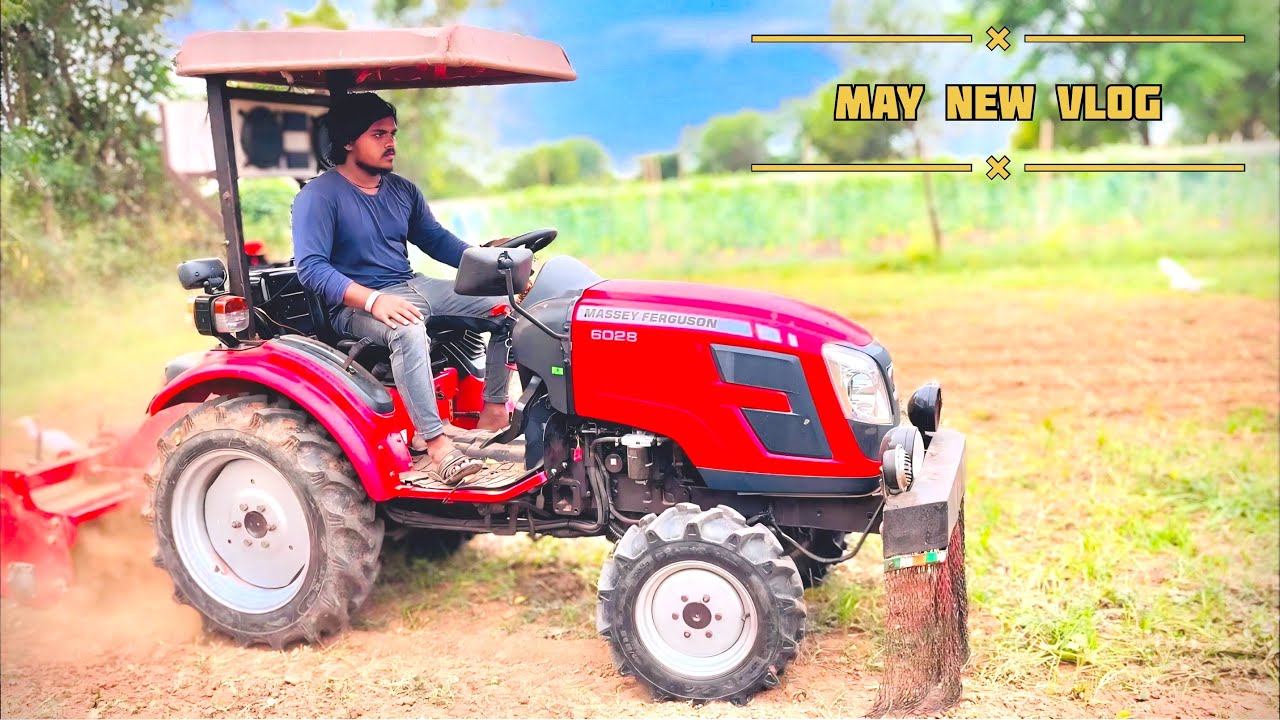 May New Vlog May Mini Trectoer ।।મારો નવો બ્લોગ મારા મિનિ ટ્રેક્ટર સાથે ।।@Ajayzalavlog 