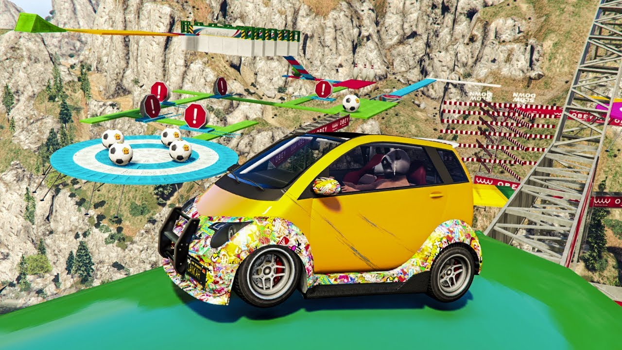 HARD PANTO PARKOUR ON THE WATER ! GTA 5 ONLINE