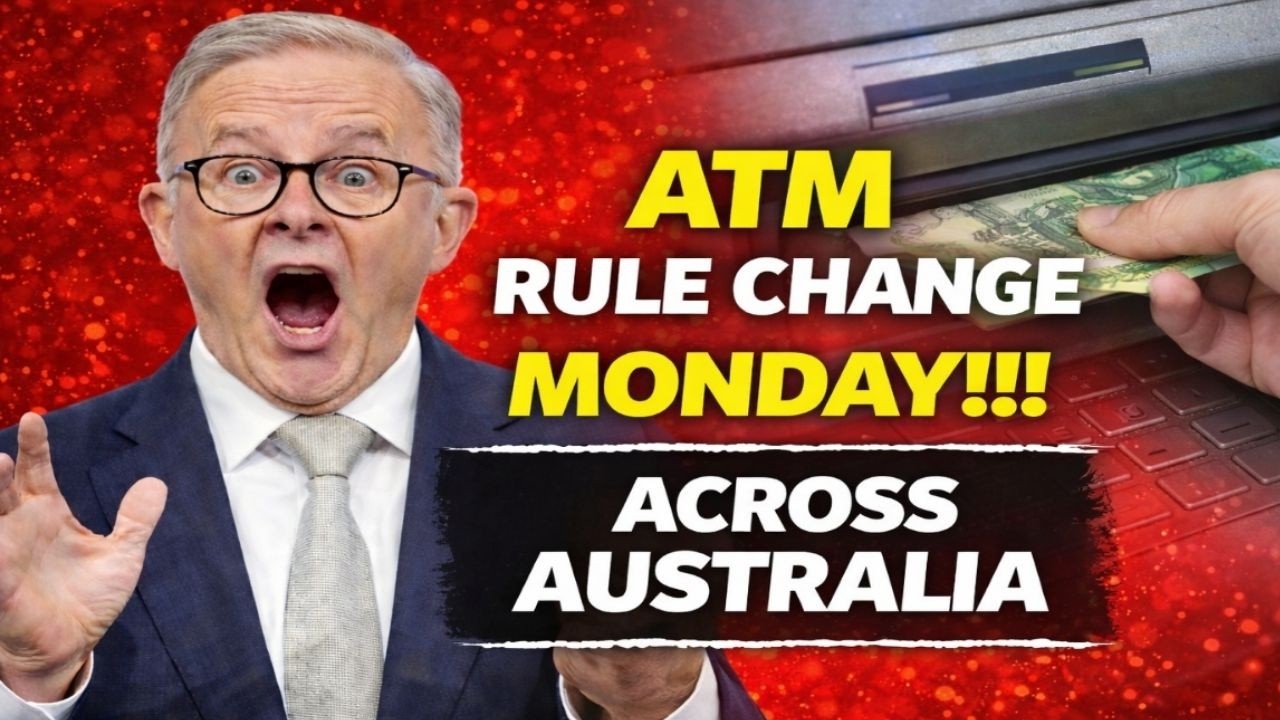 🚨 Pensioners ALERT: ATM Rules Changing Monday Across Australia