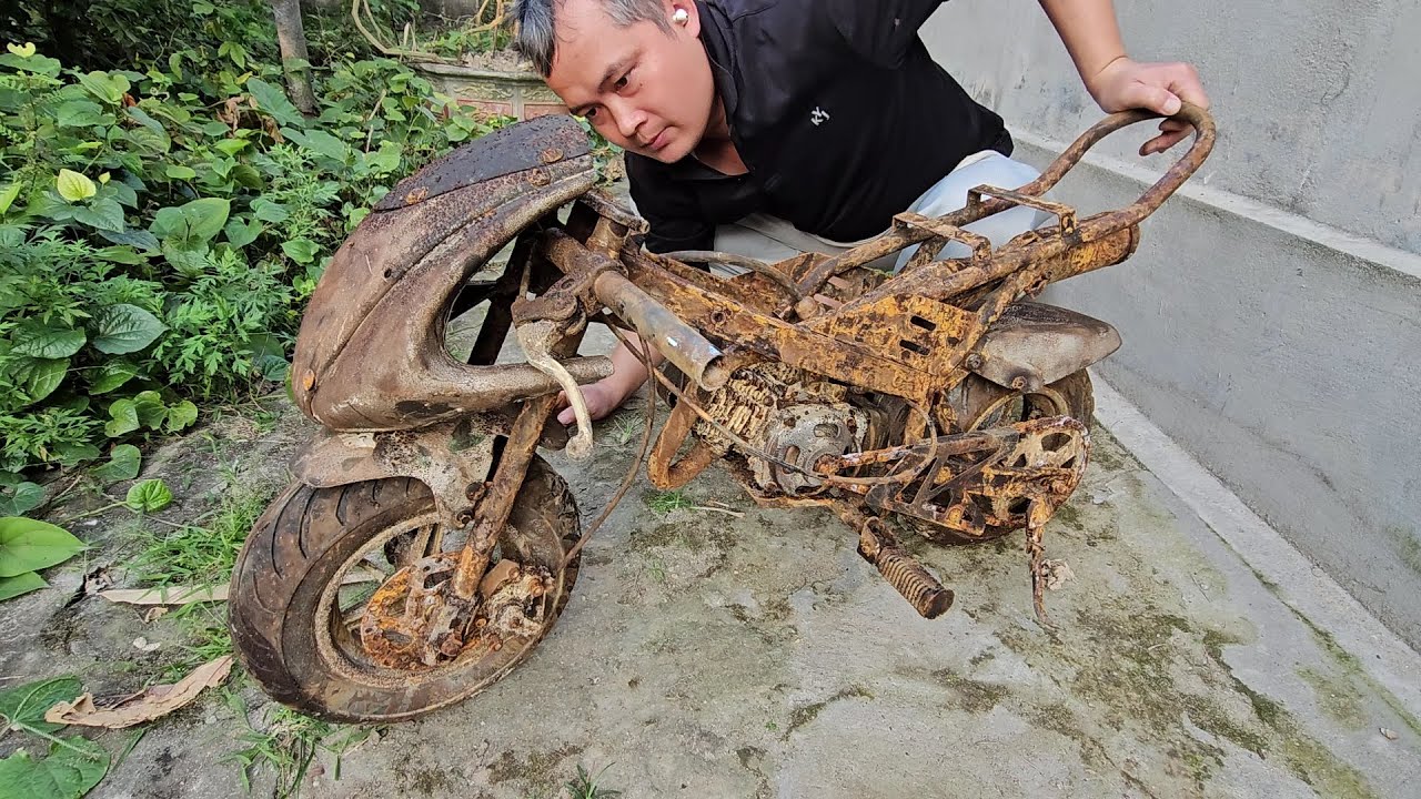 I Found a Rusted Mini Bike and Restored It