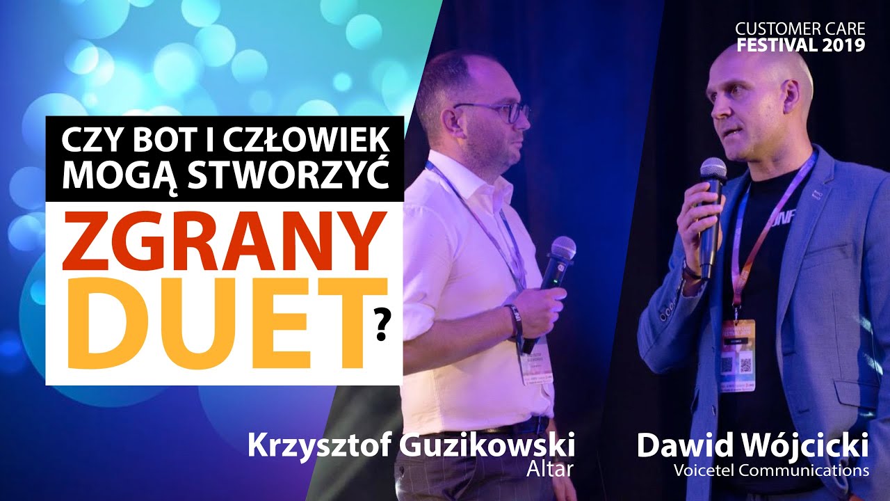 Czy bot i człowiek mogą stworzyć zgrany duet? (Dawid Wójcicki i Krzysztof Guzikowski)