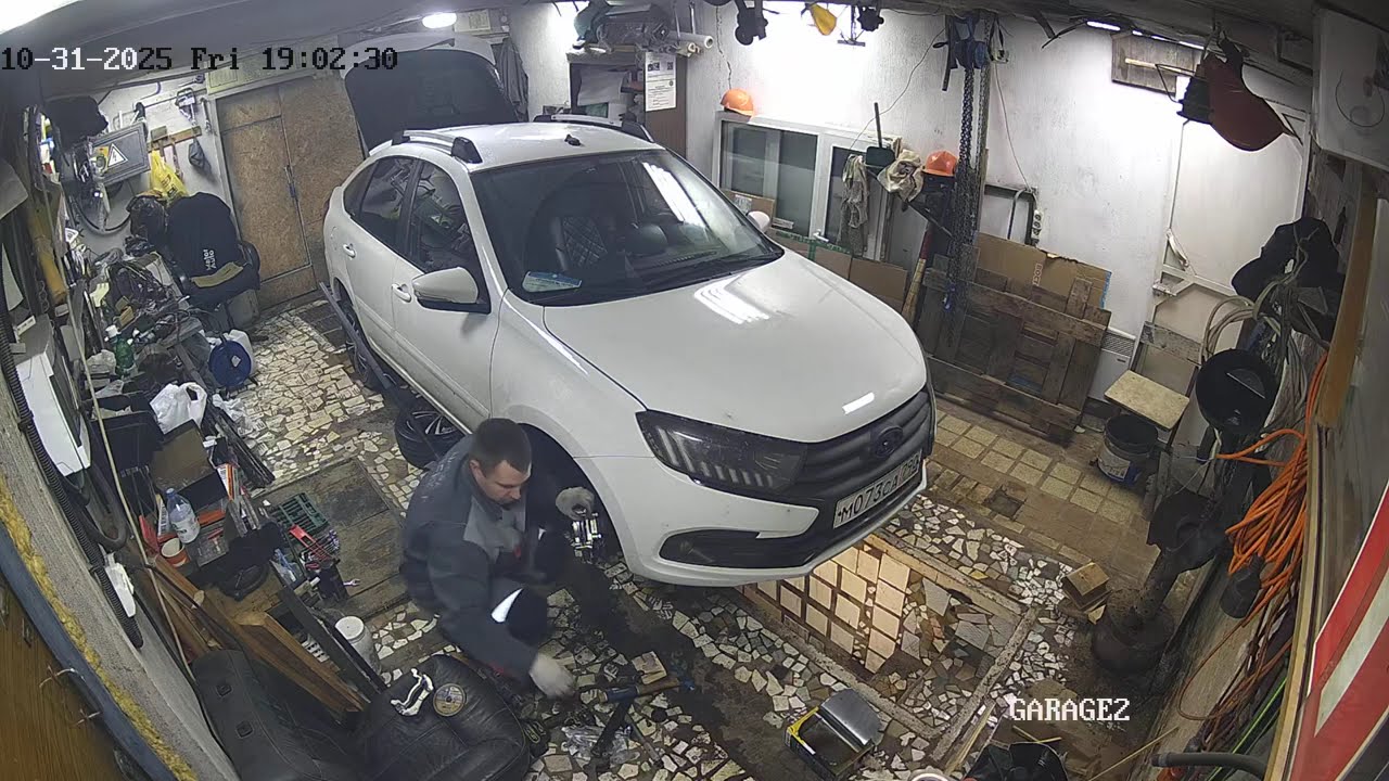 Замена тормозных дисков и колодок на LADA GRANTA