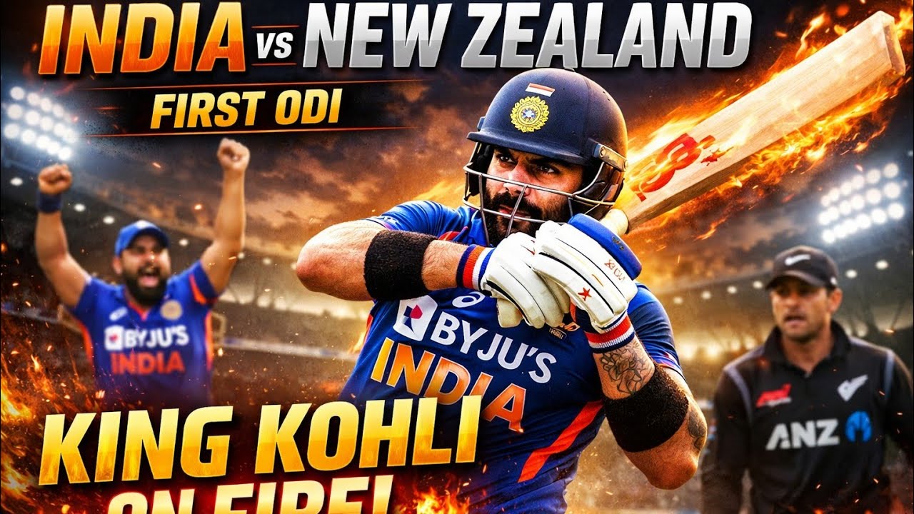 India Beat New Zealand | 1st ODI Highlights विराट कोहली का धमाका!