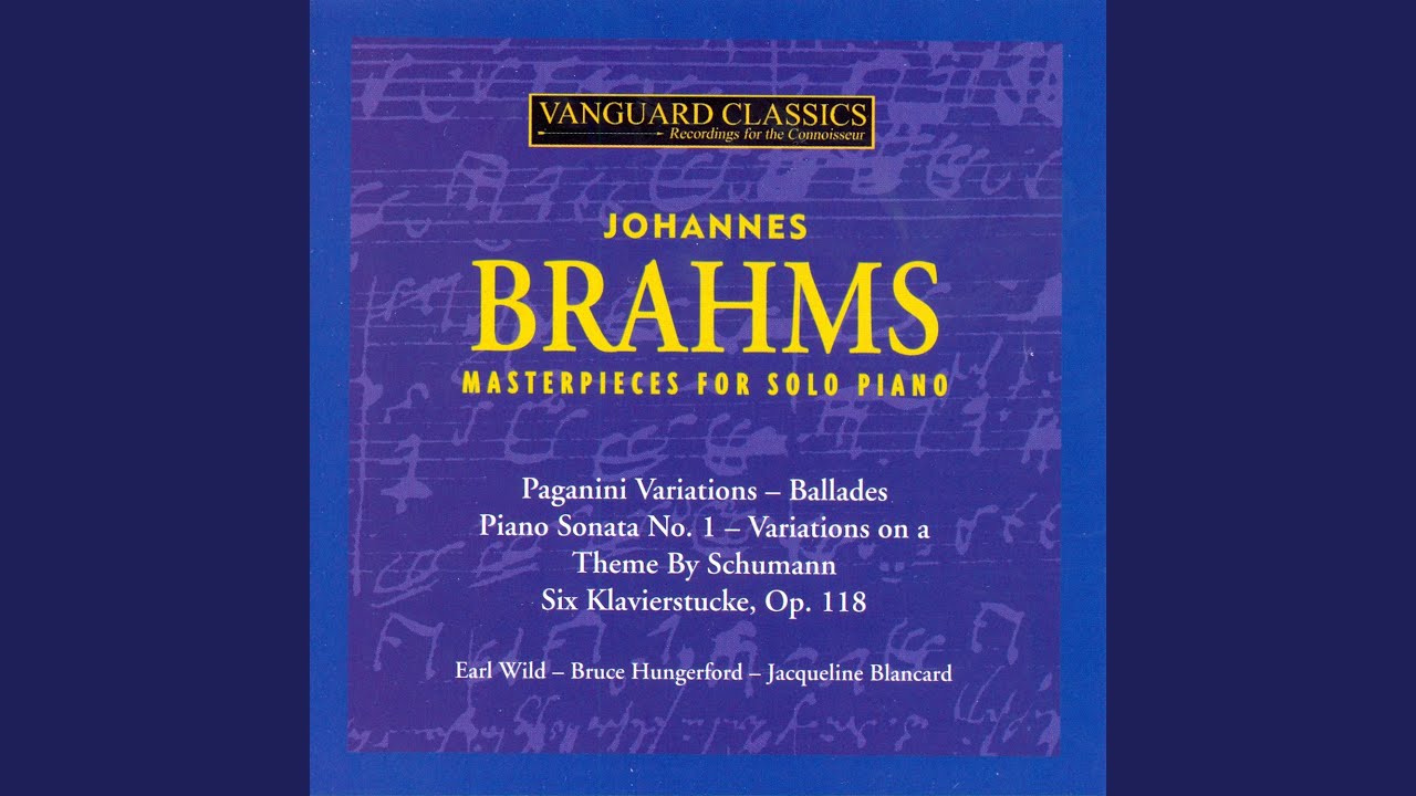 Ballades, Op. 10: No. 2 in D Major
