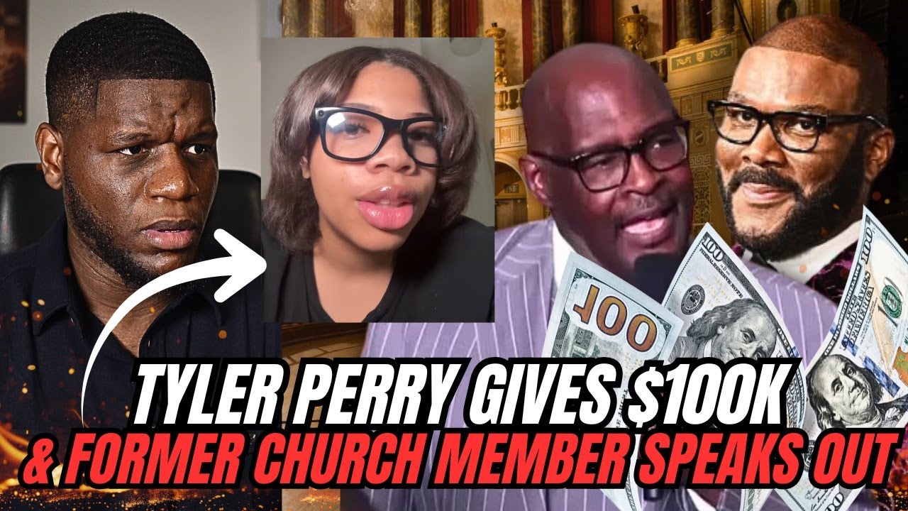 Тайлер Перри дарит Марвину Уинансу 100 тысяч долларов, а бывший прихожанин церкви высказывается