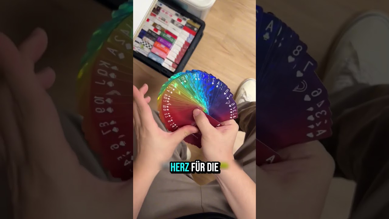 So ist ein Kartendeck aufgebaut