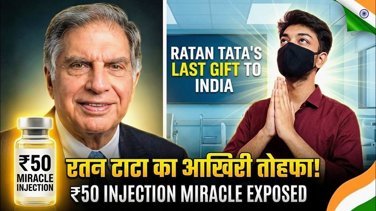 Ratan Tata’s Last Gift to India | ₹50 Injection Miracle Exposed