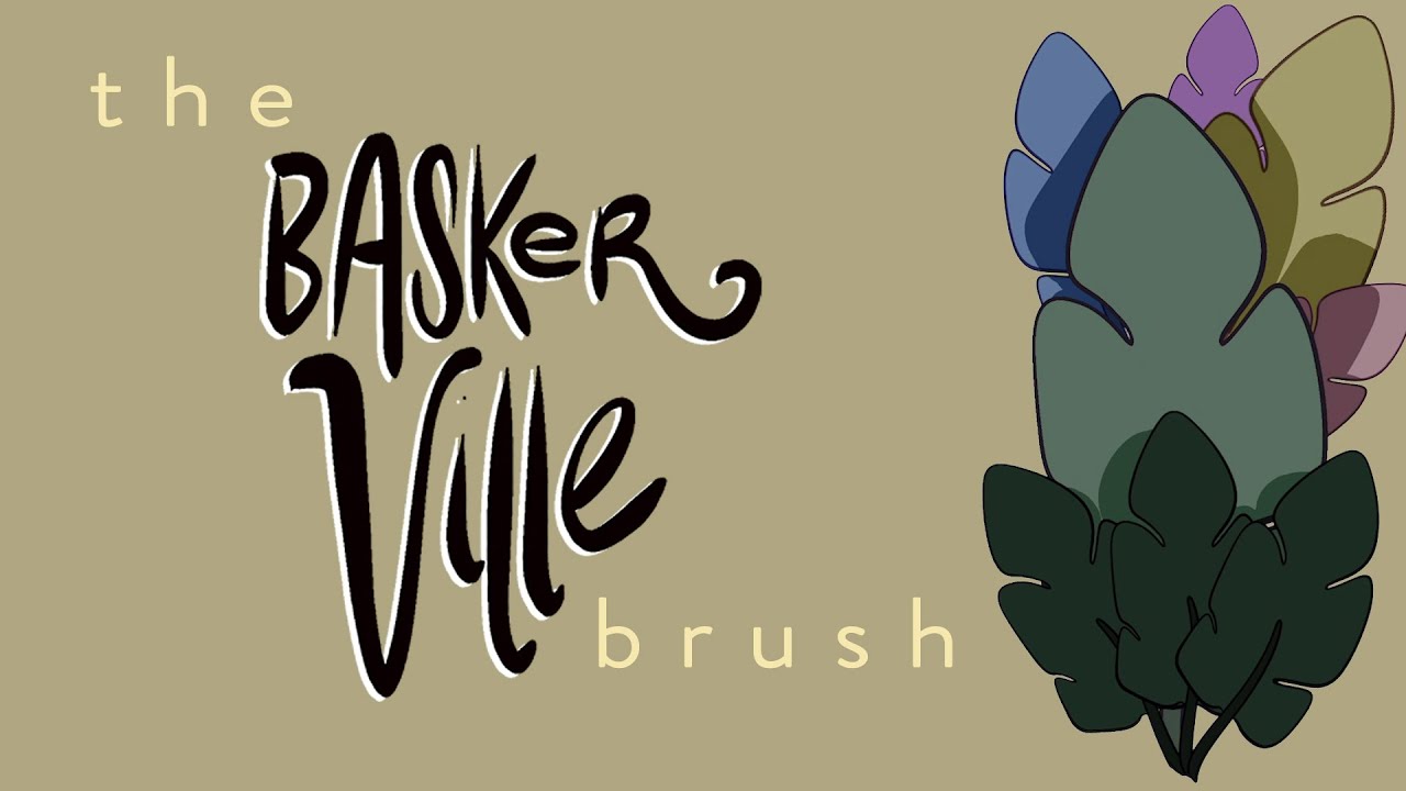 BASKERVILLE: Procreate Brush Analysis