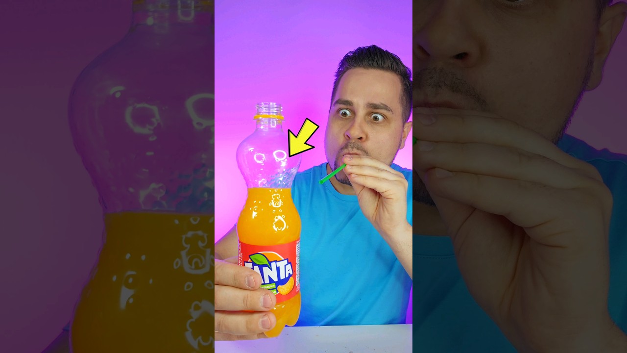 Vanishing soda 😲 Magic Trick TUTORIAL 🪄