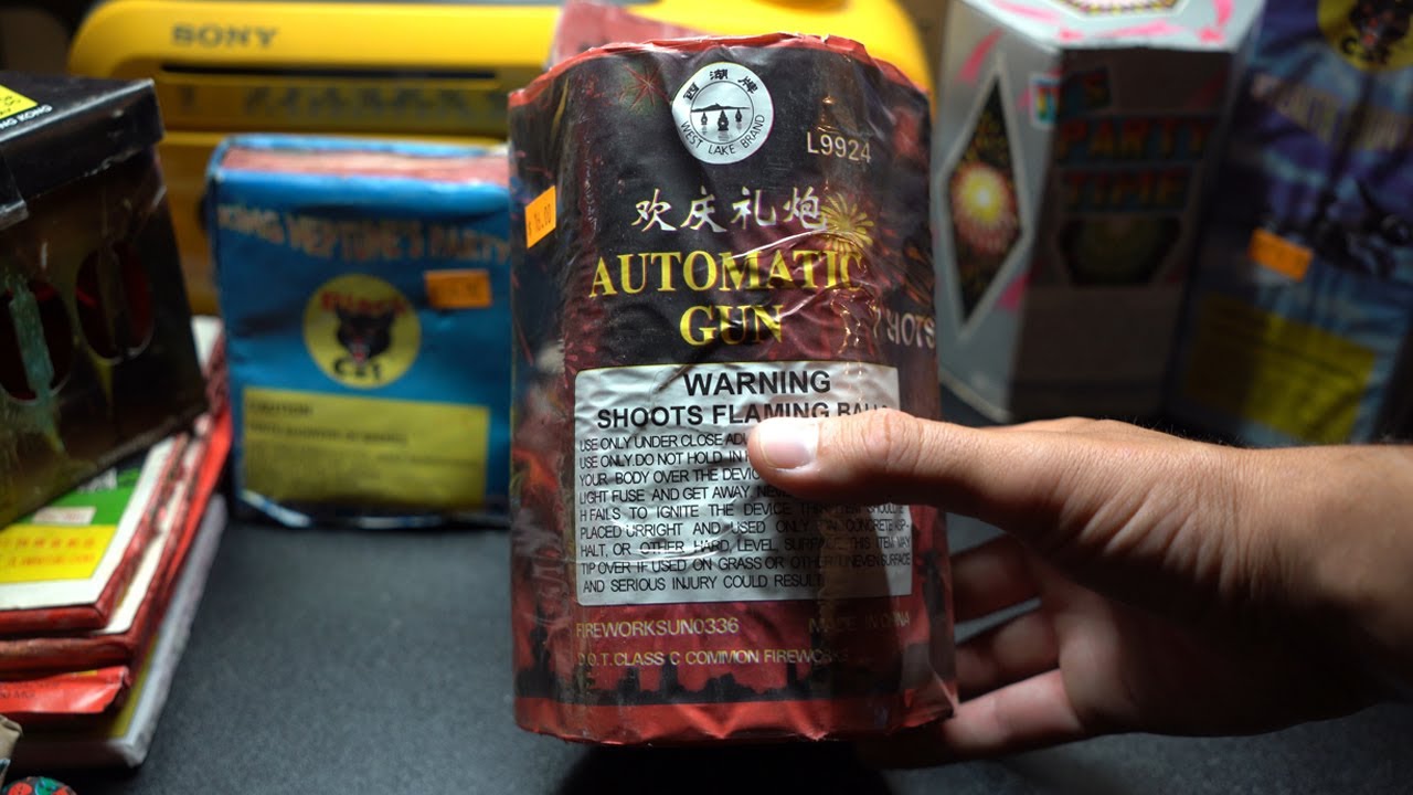 My Vintage Firework Collection - Rare, Unique & Old Fireworks