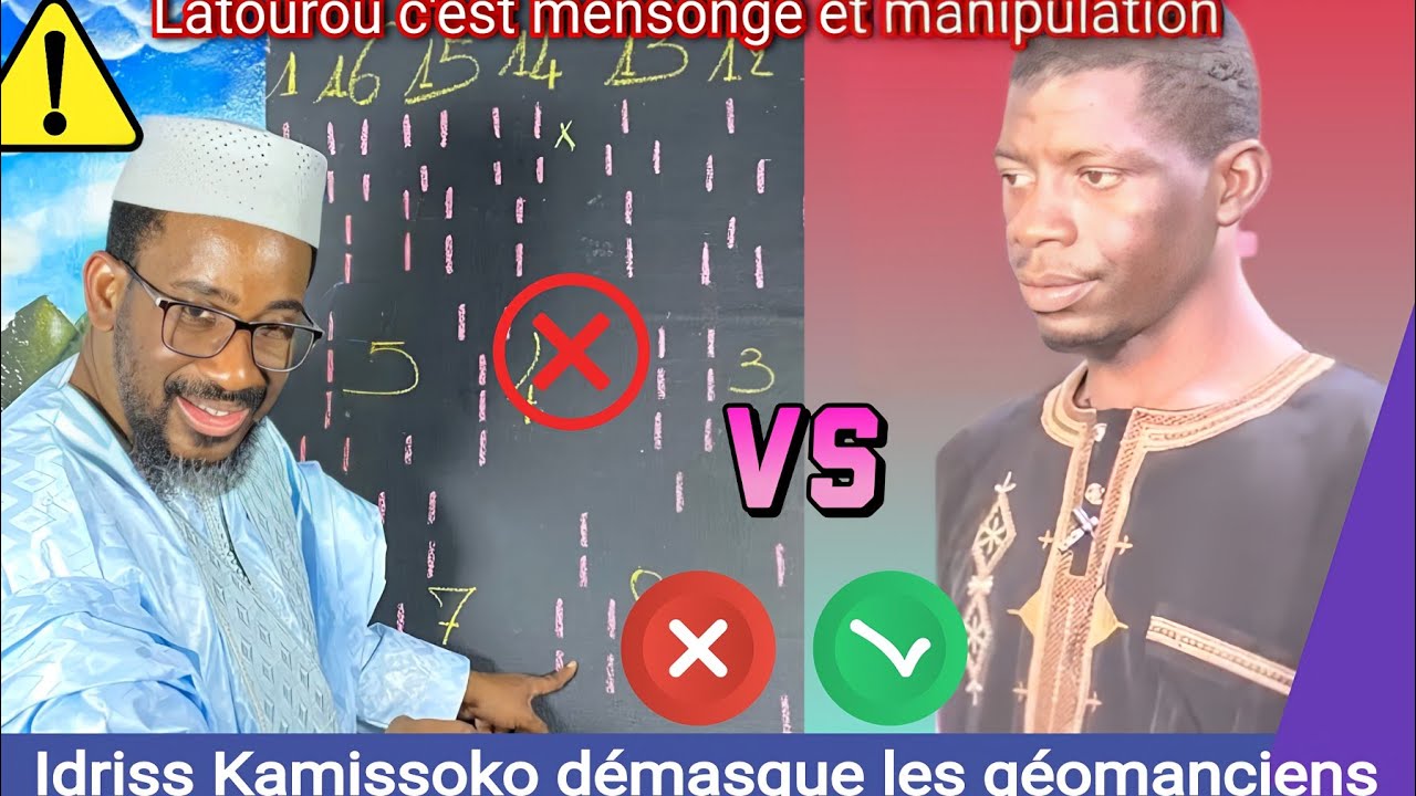Pour tout savoir de géomancie,écoutez Idriss Kamissoko qui donne les secrets de Latourou