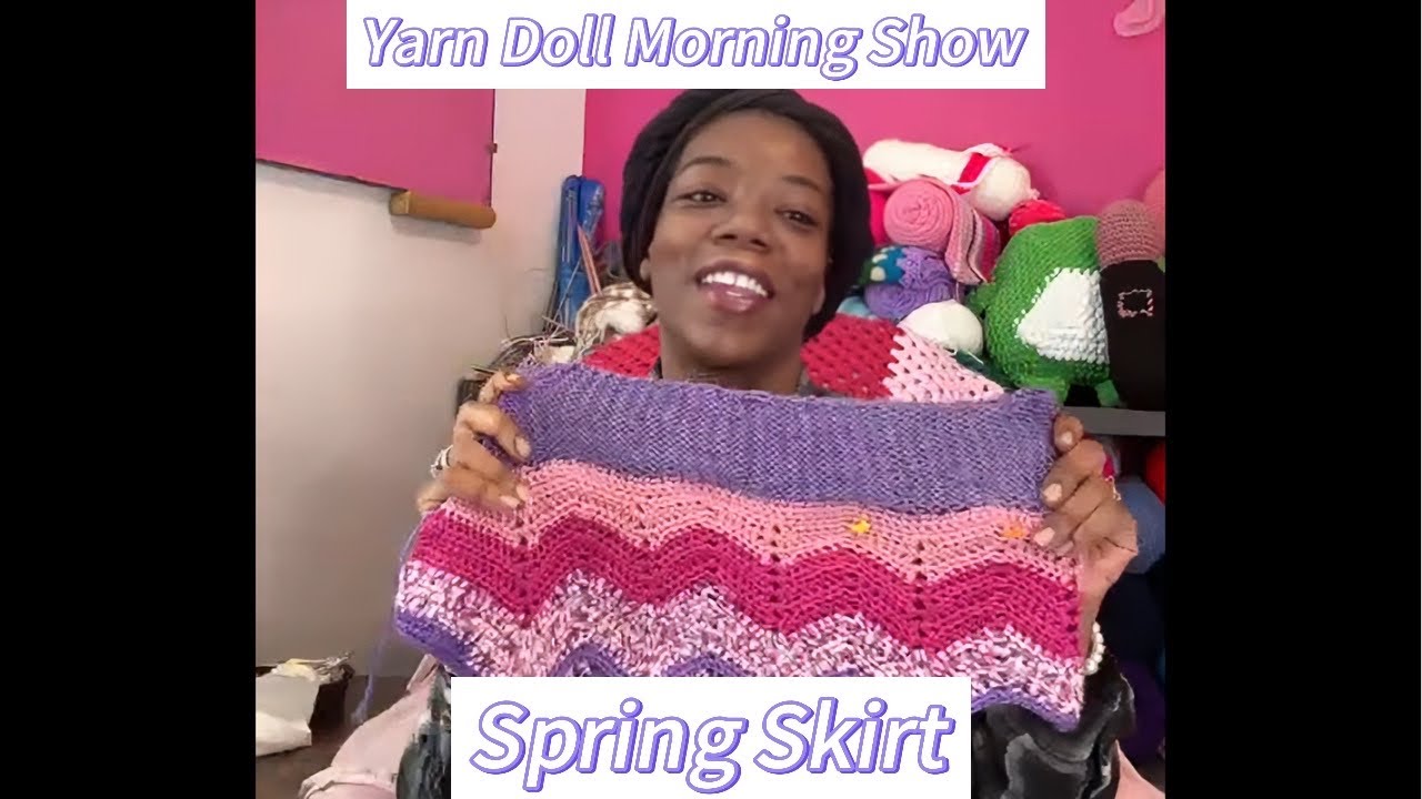 Crochet Live With Me | Yarn Doll Morning Show Ep. 3 