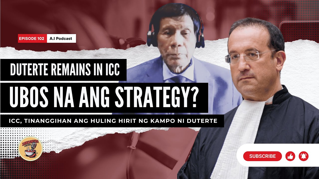 PALPAK NA NAMAN! Di na naman umobra ang strategy ni Kaufman para makalaya si Duterte sa ICC?