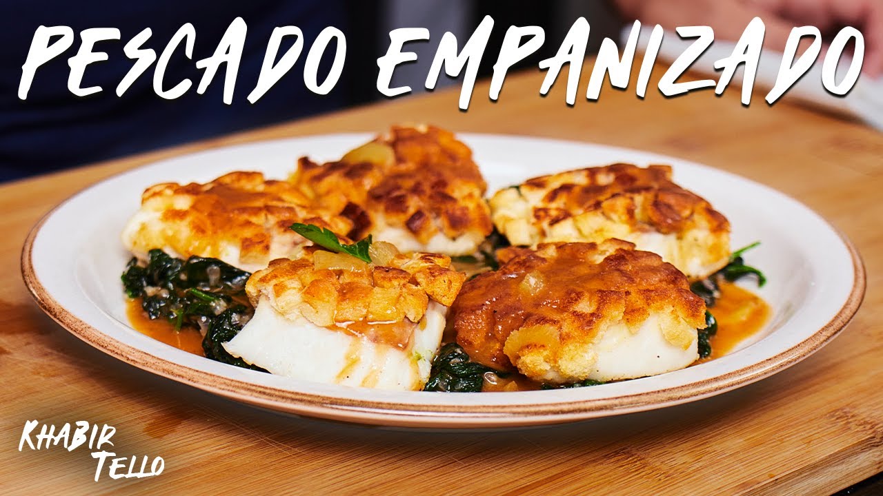 PESCADO EMPANIZADO CON LORO NEGRO | DEL MAR A TU MESA #KHABIRTELLO