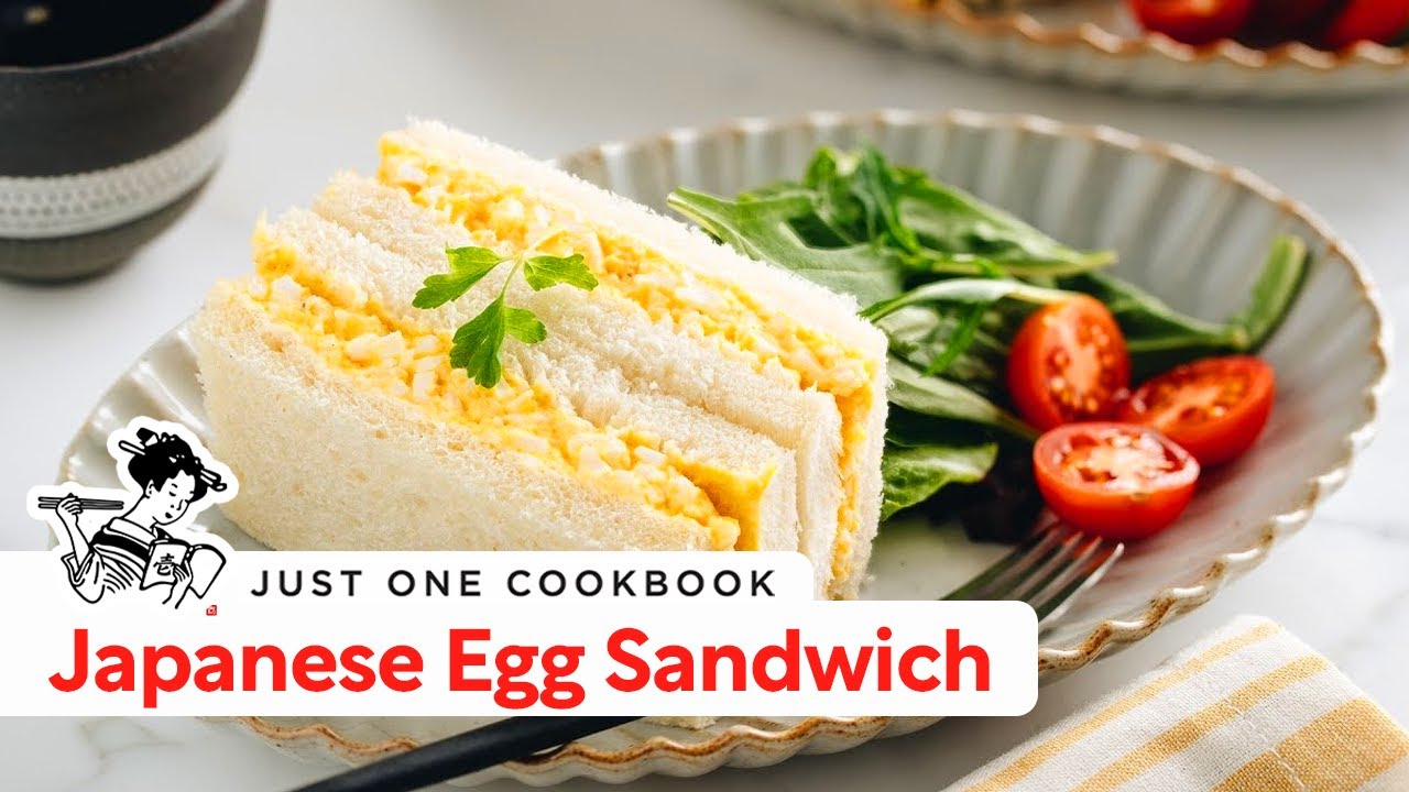 How to Make Japanese Egg Sandwich (Tamago Sando) (Recipe) たまごサンドの作り方 (レシピ)